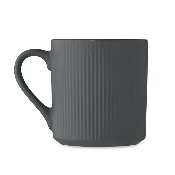 Ribbed ceramic mug mat 340 ml - MO2397 (MOCN#15)